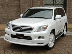 Накладка на бампер. Lexus LX570