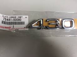 Эмблема. Lexus LS430, UCF30 Двигатель 3UZFE