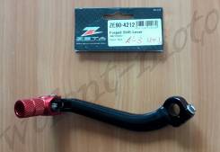 Лапка переключения передач Zeta Forged Shift Lever RMZ250 07- ZE90-4212 Черно красный