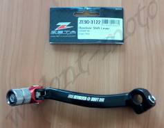 Лапка переключения передач Zeta KX450F 09- ZE90-3122 Черно красный