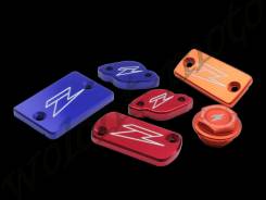 Крышка на тормозную машинку ZETA Красный CR80R/85R 98-07, CRF150R 07-12. CR125/250R 96-07. CRF250
