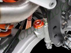 Крышка тормозного бочка Zeta (задний) Оранжевый ZETA Brake Reservoir Cover Brenbo KTM Husky ZE86-711
