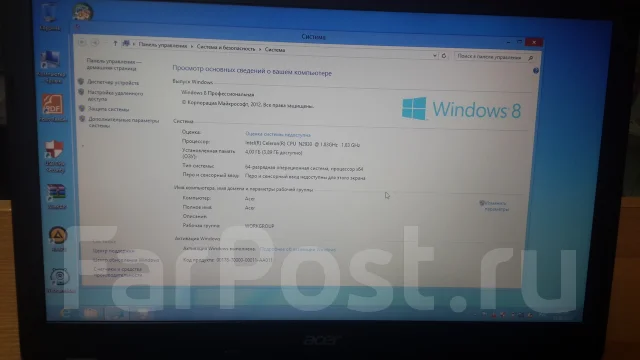 Acer Aspire E5. 15.6", 1,8����, ��� 4 ��, ���� 500���, WiFi: 1, Bluetooth: 1, ����������� �� 3��. ����