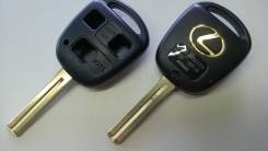 Ключ зажигания Lexus 3 кнопки лезвие той 48 корпус. Lexus: IS300, RX330, RX350, RX450h, IS200, LS400, GX470, RX400h, ES330, GS350, GS430, LS430, GS300...