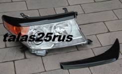 Накладка на фару. Toyota Land Cruiser, GRJ200, URJ200, URJ202, URJ202W, UZJ200, UZJ200W, VDJ200