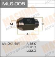 Гайка колеса MLS005 MASUMA 12x1.5 под ключ=21мм (3764)