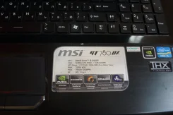 MSI GT780DX. 17.3", 2 400,0����, ��� 8 ��, ���� 750���, WiFi, Bluetooth, ����������� �� 3��. ����