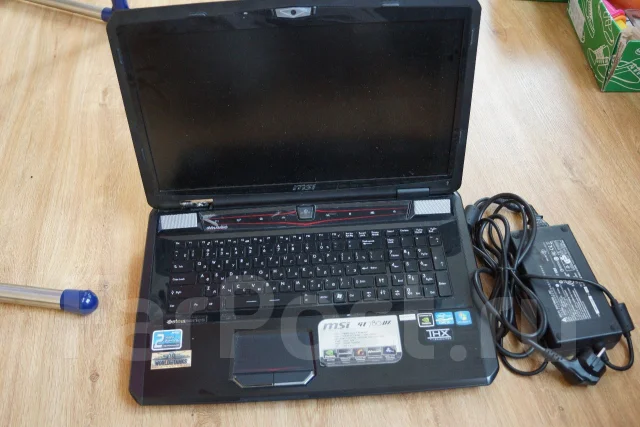 MSI GT780DX. 17.3", 2 400����, ��� 8 ��, ���� 750���, WiFi: 1, Bluetooth: 1, ����������� �� 3��. ����