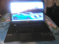 Asus K75DE. 17.3", 1,9����, ��� 1024 ��, ���� 2���, WiFi, Bluetooth. ��� �����