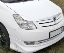 Накладка на фару. Toyota Corolla Spacio, NZE121, NZE121N
