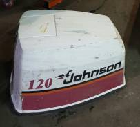 Johnson. 120,00 л.с., 2-тактный, бензиновый, нога L (508 мм), 1996 год год