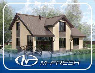 M-fresh Resonance (Вот какой свежий проект яркого дома! Посмотрите! ). 200-300 кв. м., 2 этажа, 5 комнат, бетон