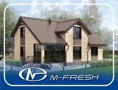 M-fresh Resonance (Вот какой свежий проект яркого дома! Посмотрите! ). 200-300 кв. м., 1 этаж, 5 комнат, бетон