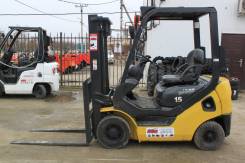 Komatsu FG15T. Японский вилочный погрузчик -21, 1 800 куб. см., 1 500 кг.