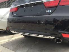Накладка на бампер. Toyota Camry, ASV50, AVV50, ASV51, GSV50. Под заказ