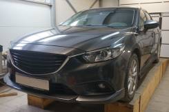 Накладка на бампер. Mazda Mazda6