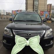 Услуга проката джипа Lexus LX570 для свадеб и встреч в Большом Камне. С водителем