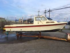 Yanmar. Год: 1989 год, длина 7,00 м., двигатель стационарный, 1,00 л.с., бензин