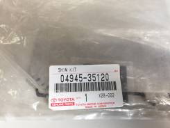 Пластина суппорта. Toyota: Hilux Surf, Tundra, 4Runner, GX470, Land Cruiser Prado, Sequoia, FJ Cruiser, Fortuner Двигатели: 2TRFE, 5VZFE, 3RZFE, 1KDFT...
