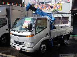 Toyota Dyna. Кран манипулятор Toyota DYNA, 4 610 куб. см., 2 000 кг. Под заказ