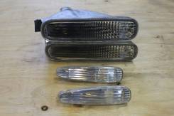 Комплект хрустальных поворотников и габаритов Silvia 200SX S14 zenki. Nissan Silvia, S14