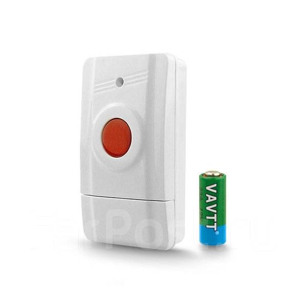 Беспроводная тревожная кнопка для GSM сигнализации (433 МГц), новый, в ...