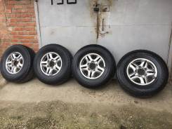 Bridgestone Dueler A/T 693. Грязь AT, 2010 год, износ: 50%, 4 шт