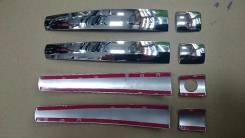 Накладка на ручки дверей. Toyota Land Cruiser Prado, GDJ150L, GRJ151, GRJ150, GDJ150W, GDJ151W, GRJ150L, GRJ150W, GRJ151W