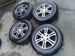 Колеса 205/65R15 yokohama 5x114.3. 6.0x15 5x114.30 ET45 ЦО 73,0 мм.