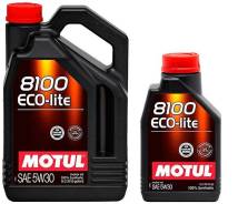 Motul 8100 Eco-Lite. Вязкость 5W-30, синтетическое