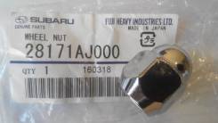 Гайка на колесо. Subaru: Justy, Leone, Rex, Legacy, Sambar, Forester, Impreza (GJ), Impreza (GP WGN), Impreza (GP XV), Vivio, Domingo, BRZ, Impreza, E...