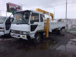 Mitsubishi Fuso. MMC FUSO FK417K545232 бортовой эвакуатор с манипулятором 3500 кг, 3 000 куб. см., 4x2
