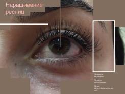 Наращивание ресниц.
