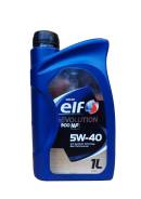 Elf Evolution. Вязкость 5W-40, синтетическое