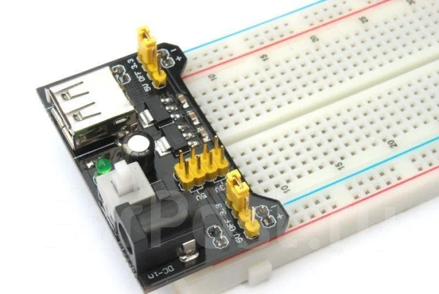 Блок питания для макетных плат 5в-3,3в (MB-102, Arduino), новый, в ...