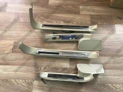 Накладка на порог. Toyota Land Cruiser, UZJ200W, J200, VDJ200, URJ202W, GRJ200, URJ200, URJ202, UZJ200. Под заказ