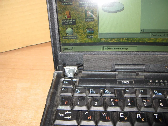 IBM ThinkPad 390X. 14", ��� 256 �� � ������, ���� 6��� ����