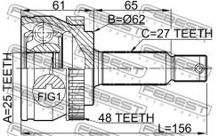 Шрус подвески. Hyundai ix35 Hyundai Tucson