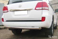 Защита бампера. Toyota Land Cruiser