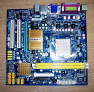 Материнская плата AM2 AM2+ AM3 2DDR2 1PCI-Ex16 GigaByte-GA-MA74GM-S2H