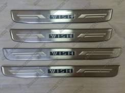 Накладка на порог. Toyota Wish, ZGE20G, ZGE20W, ZGE22W, ZGE21G, ZGE25, ZGE25G, ZGE20, ZGE21, ZGE22. Под заказ