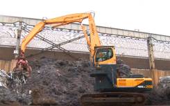 Hyundai R480LC-9 MH, 2017. Перегружатель Hyundai R480LC-9 MH гусеничный c подъемной кабиной, 2,00 куб. м.