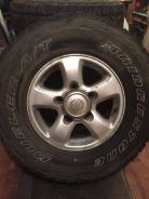 Bridgestone Dueler A/T. Грязь AT, без износа, 4 шт