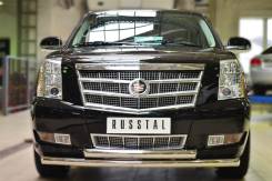 Защита бампера. Cadillac Escalade, GMT900 Двигатели: L92, L94, LZ1. Под заказ