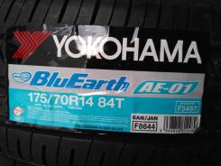 Yokohama BluEarth AE-01. Летние, 2018 год, без износа, 4 шт