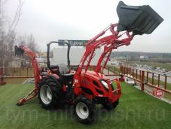 TYM T353 HST. Экскаватор-погрузчик TYM T353 с кабиной