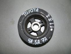 Шкив коленвала. Toyota: Corolla, Corolla Levin, Corolla FX, Carina, Vios, Sprinter Trueno, Sprinter, Celica, Vios / Soluna Vios, Soluna, Soluna Vios...