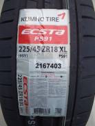 Kumho Ecsta PS91. Летние, 2017 год, без износа, 4 шт