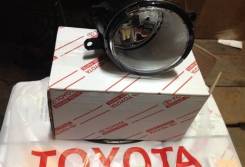 Фара противотуманная. Toyota: Corolla, Corolla Verso, Yaris, Corolla Rumion, RAV4, Noah, Coaster, Vitz, XA, Ractis, Wish, Highlander, Sai, Auris, Coro...