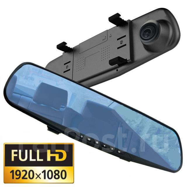 Видеорегистратор-зеркало Full HD В Хабаровске Rear-view mirror ...